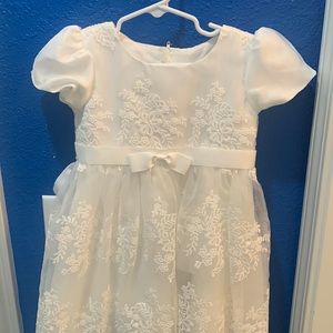 24 mth white dress